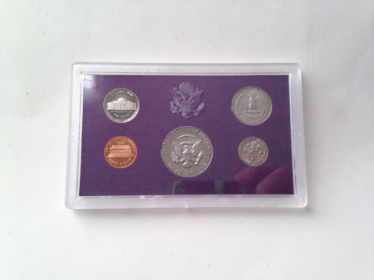 1984S United States Proof Set -5pc Coin Set FV $0.91