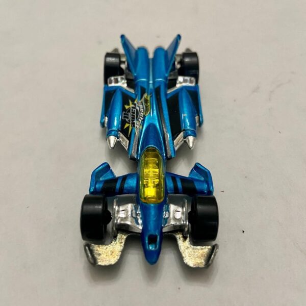 Vintage Hotwheels-Mattel Inc. 2000 Jet Threat (blue)
