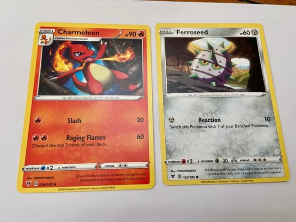 Lot of 5 Pokemon Cards and 5 Pokemon Figures -Lot # 19