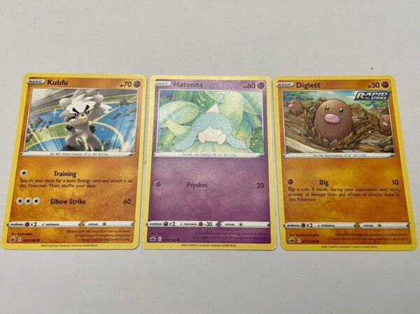 Lot of 5 Pokemon Cards- Lot # 5