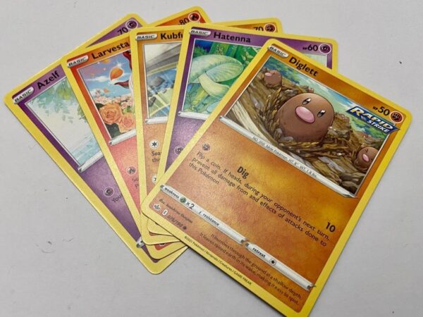 Lot of 5 Pokemon Cards- Lot # 5