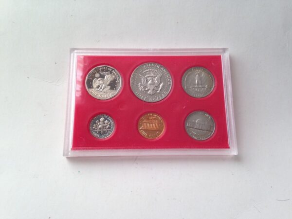 1981S United States Proof Set -6pc Coin Set FV $1.91