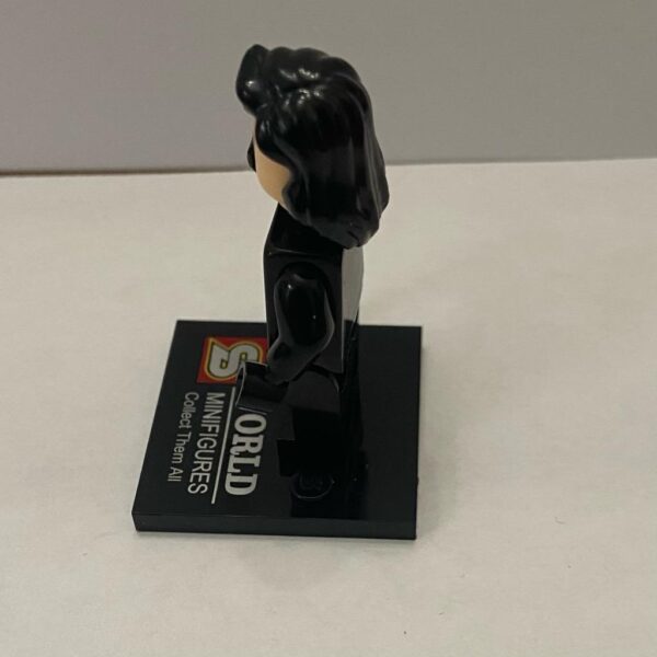 World Mini Figures-Long Haired Black Widow, 2 inch Miniature Figure