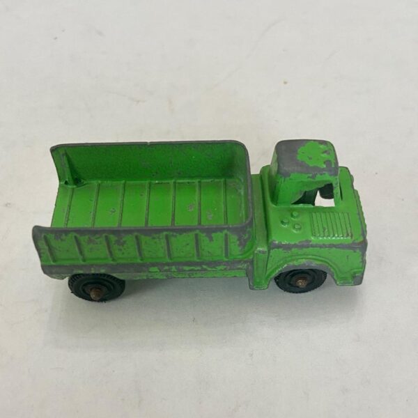 Vintage Tootsie Toy green dump truck