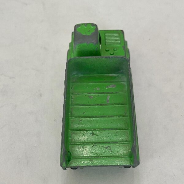 Vintage Tootsie Toy green dump truck