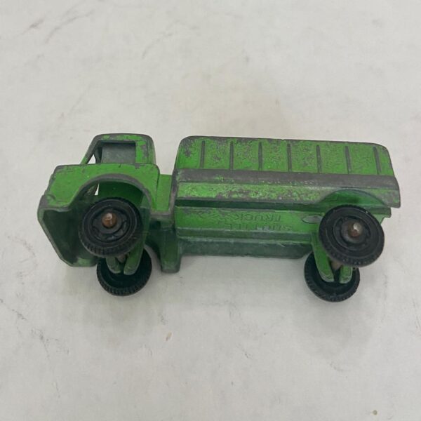 Vintage Tootsie Toy green dump truck