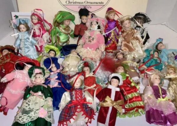 Vintage, Danburry Mint Collection,The Ladies of Fashion Christmas Ornament # 1