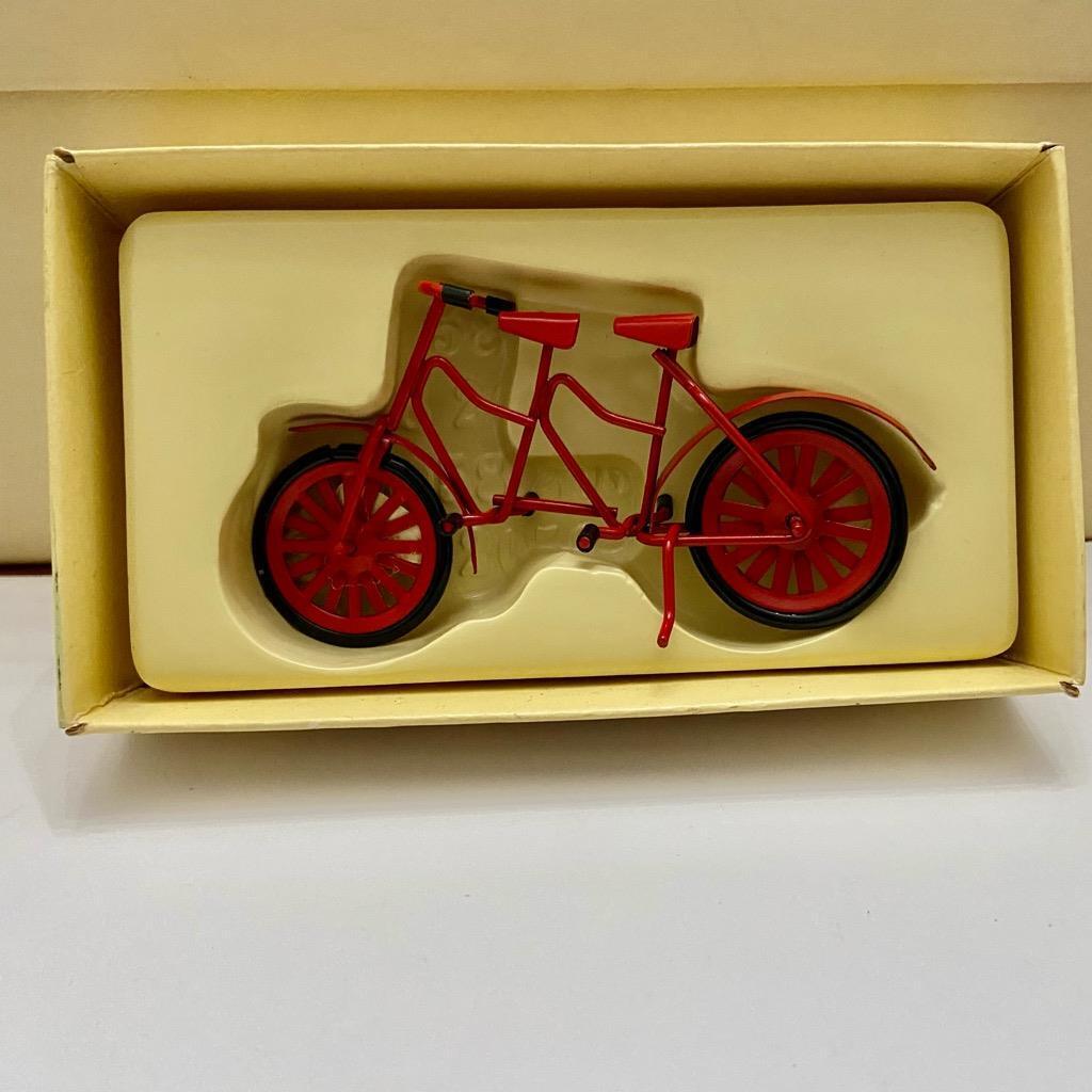 Vintage, Rare, Country Antique Ornament- 2-Seater Bicycle