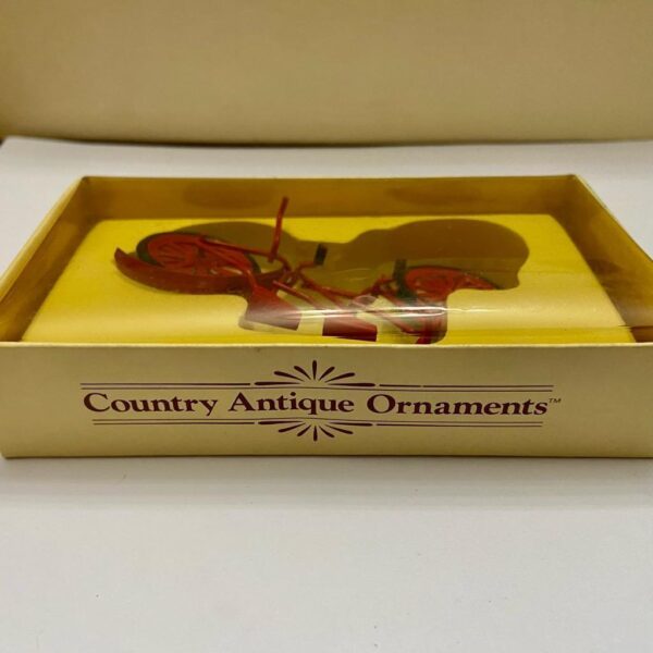 Vintage, Rare, Country Antique Ornament- 2-Seater Bicycle