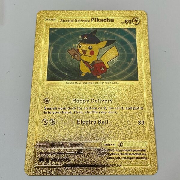 Lot (G) 3 Pokemon Reverse Holo Cards and 3 Pokemon Fan Arts