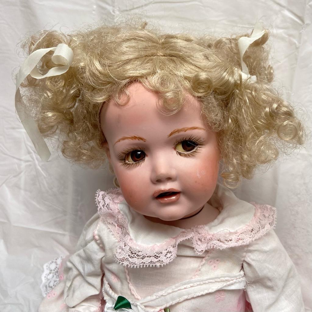 Vintage, JDK, Germany 18in Kestner Porcelain Baby Doll