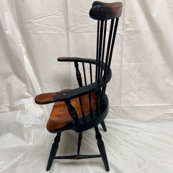 Vintage, Handcrafted, Large 15in x11in x6in Dolls Wooden Windsor Chair