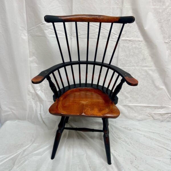 Vintage, Handcrafted, Large 15in x11in x6in Dolls Wooden Windsor Chair