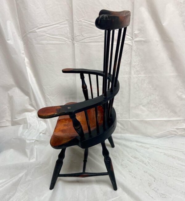 Vintage, Handcrafted, Large 15in x11in x6in Dolls Wooden Windsor Chair