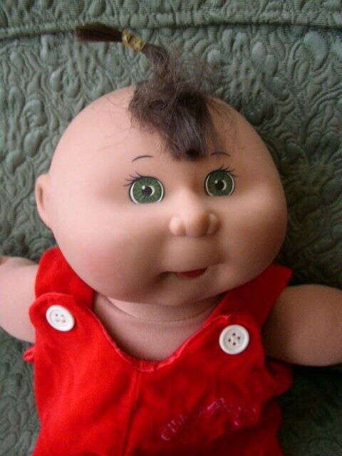 1991-95 Mattel, Signed Xavier Robert’s, 13in Cabbage Patch Doll in Red Jumper