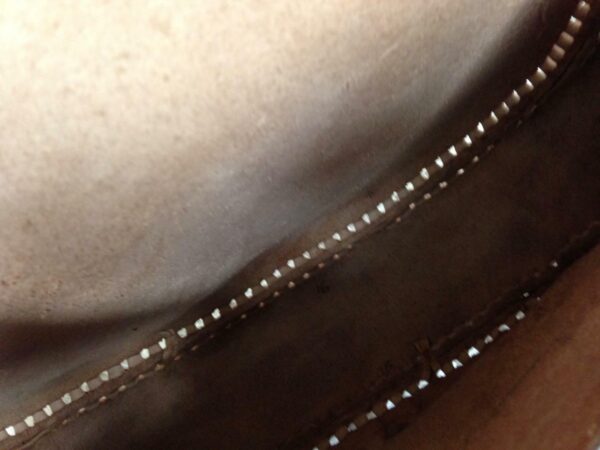 Vintage, Genuine Brown Leather, Handcrafted Handbag-Crossbody 10inx8inx3in