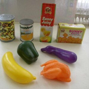 8-pc Child's Miscellaneous Play Food No. 7