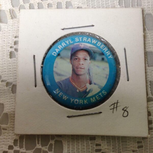 Daryl Strawberry, New York Mets #8, Outfield Average 251, 1984 MLBPA