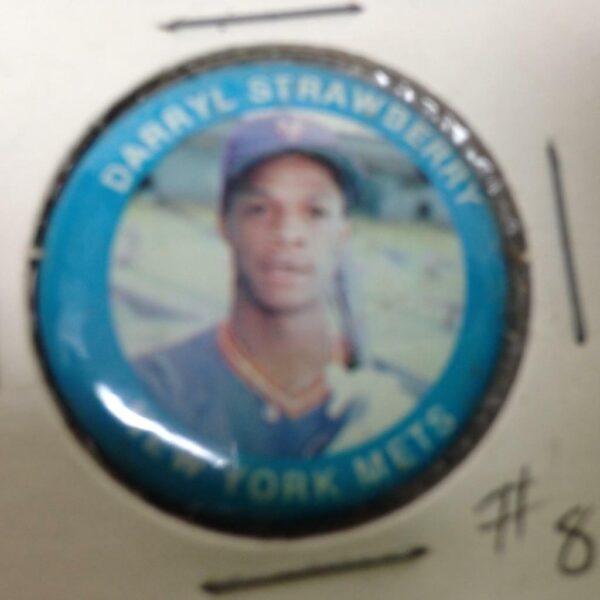 Daryl Strawberry, New York Mets #8, Outfield Average 251, 1984 MLBPA