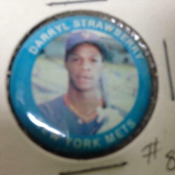 Daryl Strawberry, New York Mets #8, Outfield Average 251, 1984 MLBPA