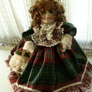 Fabulous, Large, 22-inch Christmas Mantel Doll