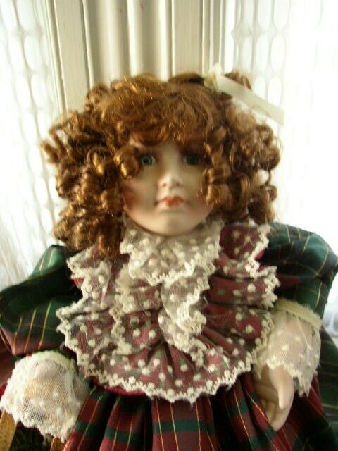 Fabulous, Large, 22-inch Christmas Mantel Doll