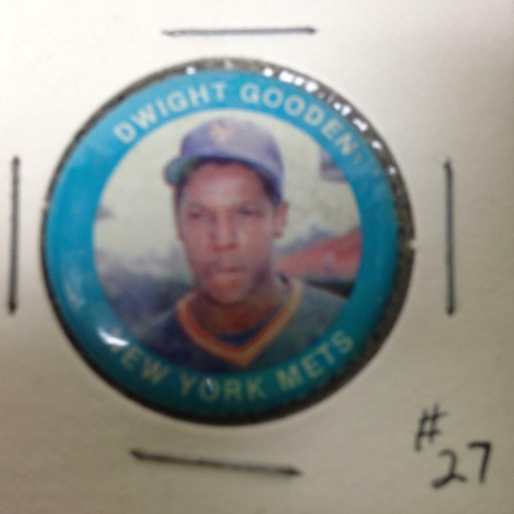 Dwight Gooden, New York Mets #27, Pitcher,Era-2.60, 1984 MLBPA