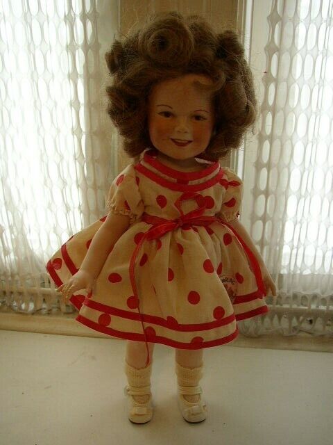 1973, Rare, 16in Porcelain Shirley Temple