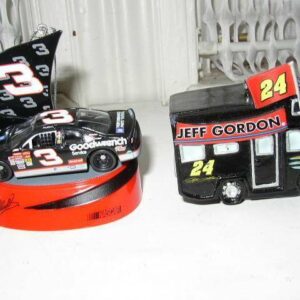 Nascar-Trevco Dale Earnhardt, #3 and Jeff Gordon Travel Van In Orig. Box