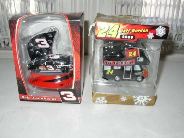 Nascar-Trevco Dale Earnhardt, #3 and Jeff Gordon Travel Van In Orig. Box