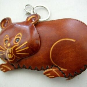 Cute Little Mice Leather Coin-keychain Purse