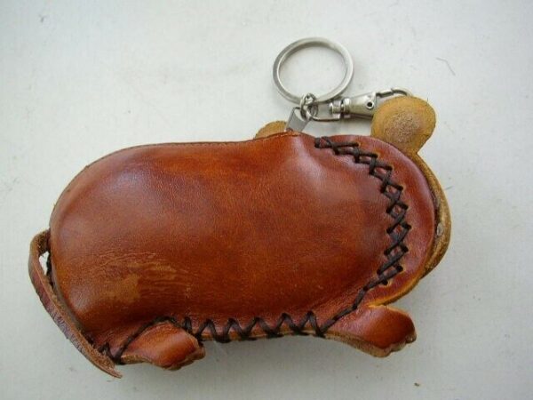 Cute Little Mice Leather Coin-keychain Purse