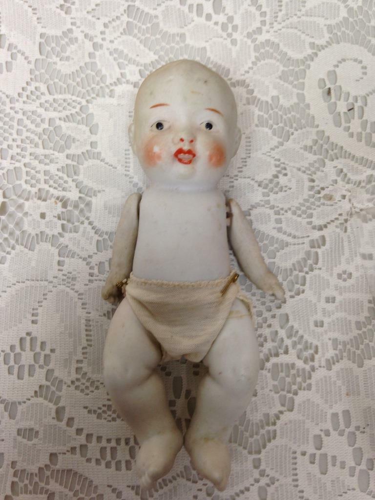 Antique, 7in Bisque, Baby Doll