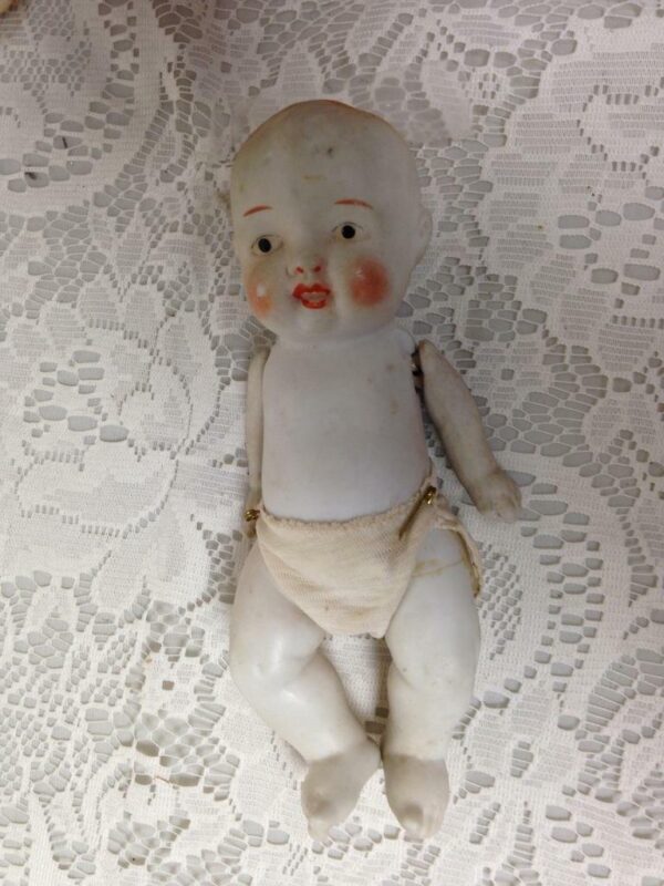 Antique, 7in Bisque, Baby Doll