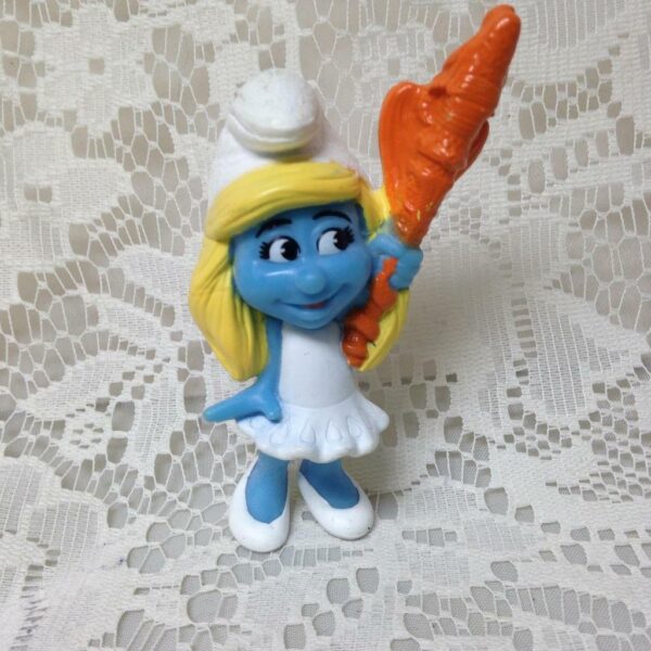 Adorable Smurfette Miniature, 3.5in Doll