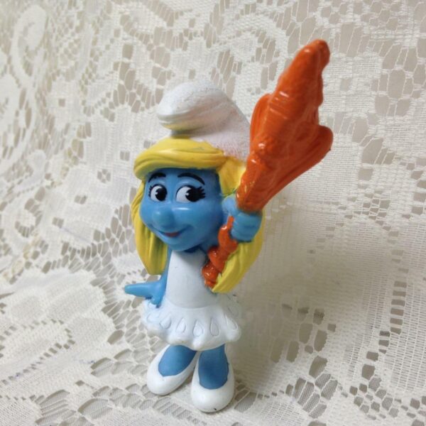 Adorable Smurfette Miniature, 3.5in Doll