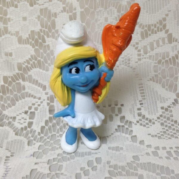 Adorable Smurfette Miniature, 3.5in Doll