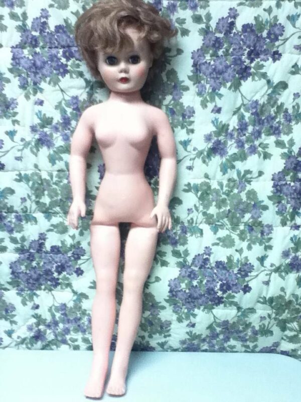 Vintage, 1950-60s, 24in De Luxe Reading, All Vinyl Magic Skin, Fashion Doll