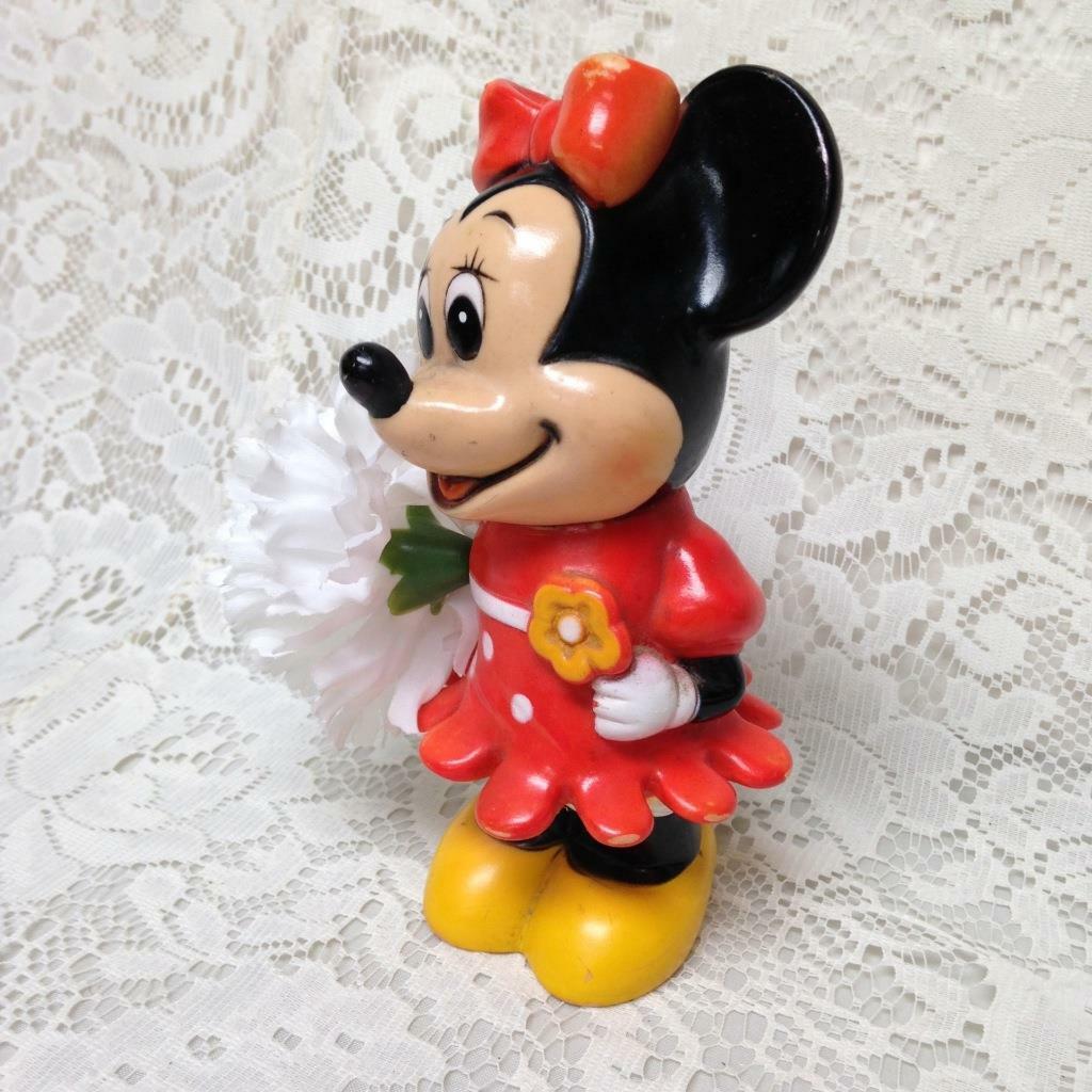 Vintage, Disney, 7in Minnie Mouse Still Bank