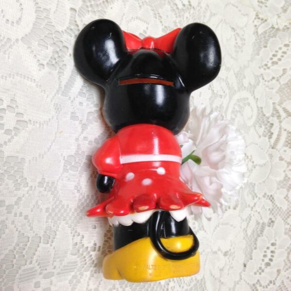 Vintage, Disney, 7in Minnie Mouse Still Bank