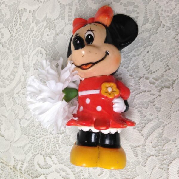 Vintage, Disney, 7in Minnie Mouse Still Bank