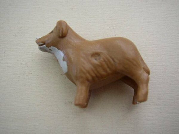 Vintage, Lot of 3 Miniature-Dollhouse, Farm Animals, Cow, Pig and Sheep