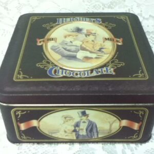 Vintage Edition no. 4, 1995 Hersheys Chocolate, 6in Square Advertising Tin Box