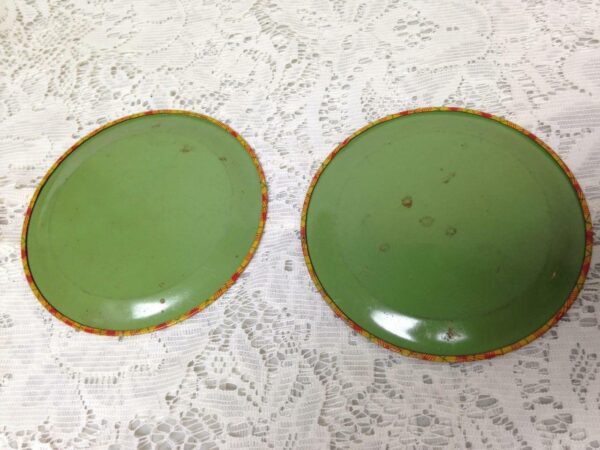 Vintage, Rare, J. Chein, 7pc Childs, Elephant Tin Tea Set