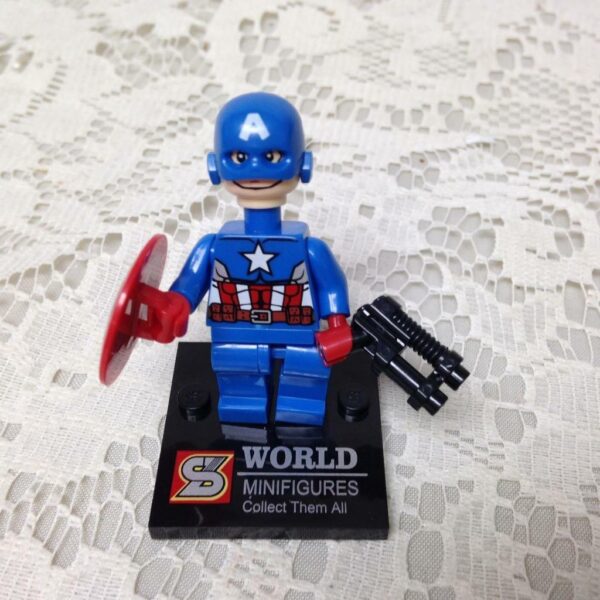 Capt. America, 2.25 inch Miniature Figure