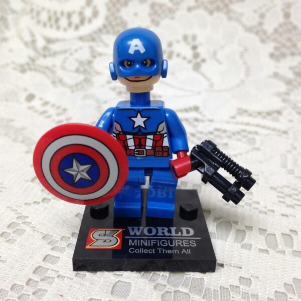 Capt. America, 2.25 inch Miniature Figure