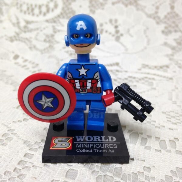 Capt. America, 2.25 inch Miniature Figure