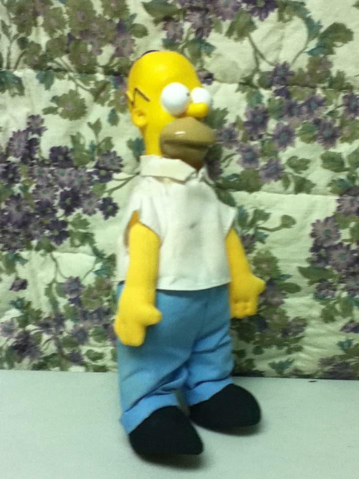 Mr. Simpson, Matt Groening 1990 11in Vinyl-Cloth Doll