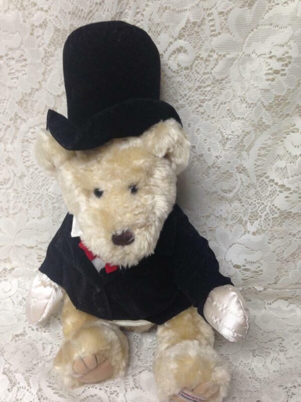 Elegant, Herrington Collectors, Cheese Factory Advertising 17in Teddy Bear