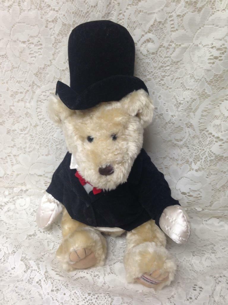 Elegant, Herrington Collectors, Cheese Factory Advertising 17in Teddy Bear